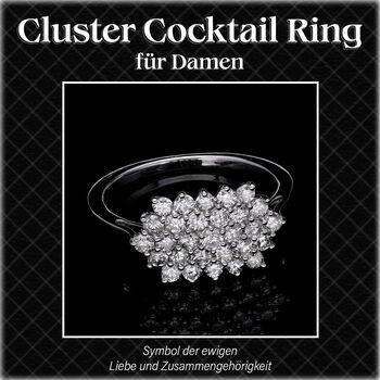 SGL zertifizierter I1 GH Diamant-Ring  in 585 Wei&szlig;gold- 1 ct.