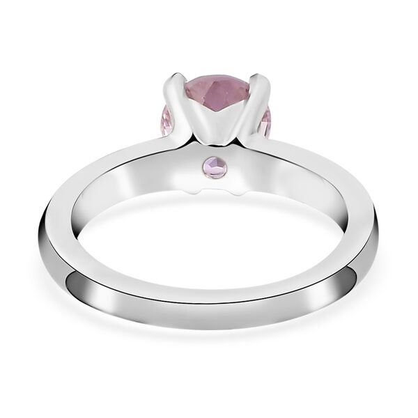 AA Martha Rocha Kunzit-Ring, 925 Silber platiniert  ca. 1,77 ct image number 6