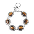 Gelbes Tigerauge-Armband, ca. 20 cm, ca. 19.30 ct