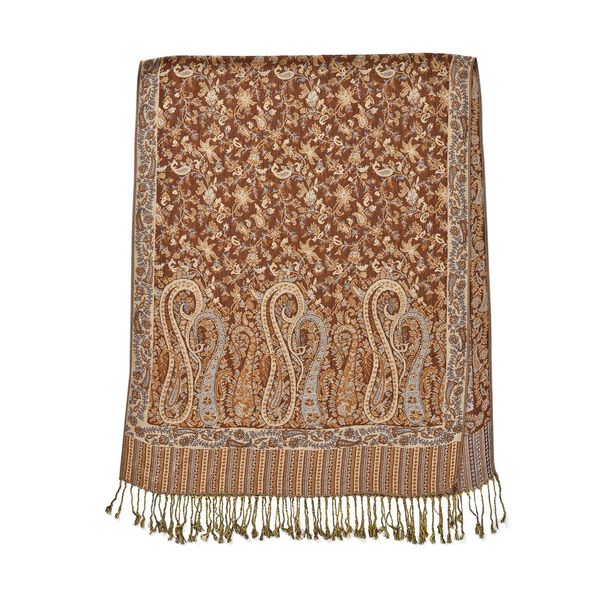 Paisley Schal, braun image number 2