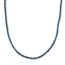 Flexible blaue Howlith Halskette - 80 ct.