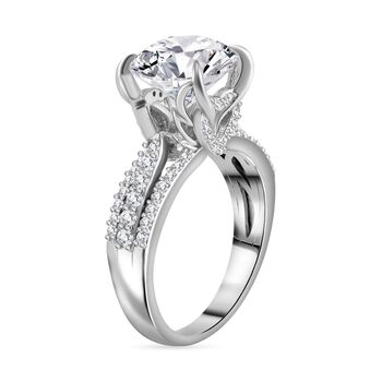 Moissanit Ring - 4,20 ct.