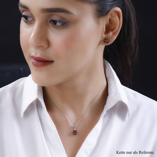 Mosambik Granat Schmuckset - 2,94 ct. image number 3