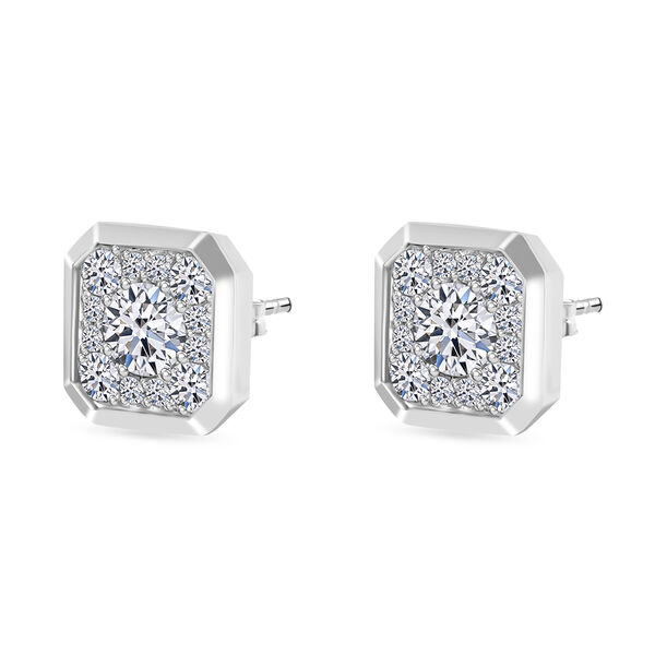 LUXURIANT VS-EF Labor Diamant Ohrringe in 585 Wei&szlig;gold- 1,75 ct. image number 3