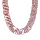 EINAMLIGES ANGEBOT Rosa Perlmutt Kette ca. 40.50 cm