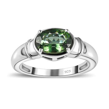 Nat&uuml;rlicher, gr&uuml;ner Apatit-Ring - 1,26 ct.