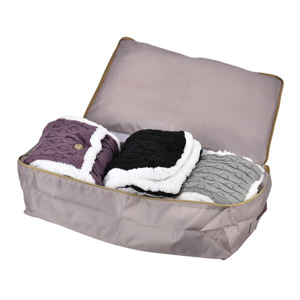 Aufbewahrungssack aus Oxford Gewebe, beige image number 6