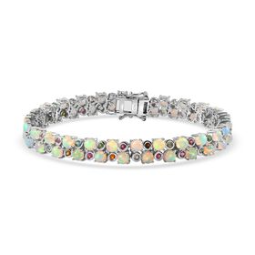 AA Natürliches, äthiopisches Welo Opal und Multi-Turmalin-Armband