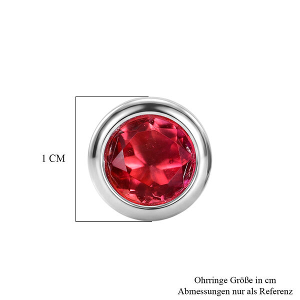 D'Joy Sunset Triplett Quarz Ohrringe, 925 Silber platiniert - 3,14 ct. image number 4