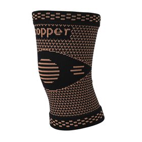Kupfer-Komfort, Armmanschetten, Nylon-Mix, zur Unterstützung der Gelenke und zur Arthritis-Schmerzlinderung, Größe M, Schwarz