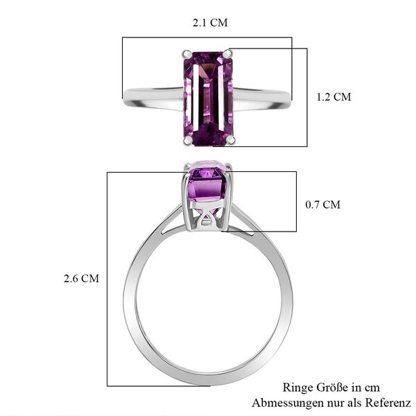 AAAA Kunzit Ring in 375 Gold - 4 ct. image number 7