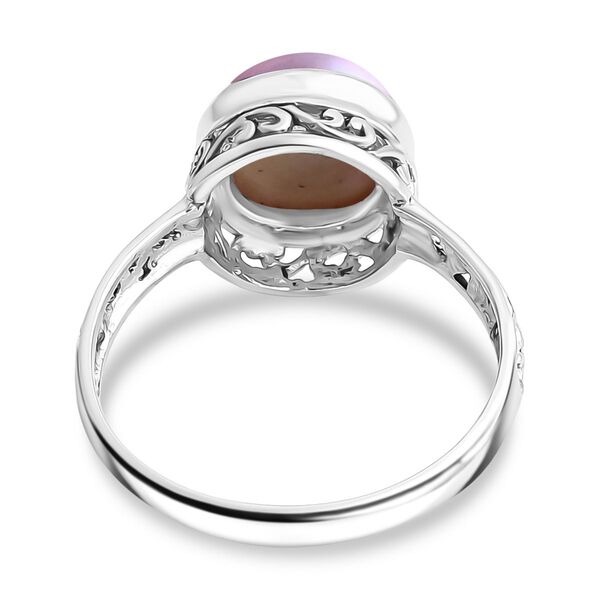 Royal Bali Kollektion - Rosa Mabe Perle Ring image number 4
