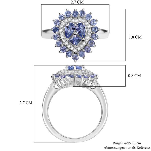D'Joy Tansanit Ring - 1,52 ct. image number 7