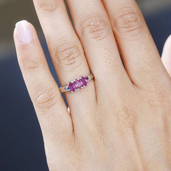 Afrikanischer Rubin-Ring - 0,93 ct. image number 3