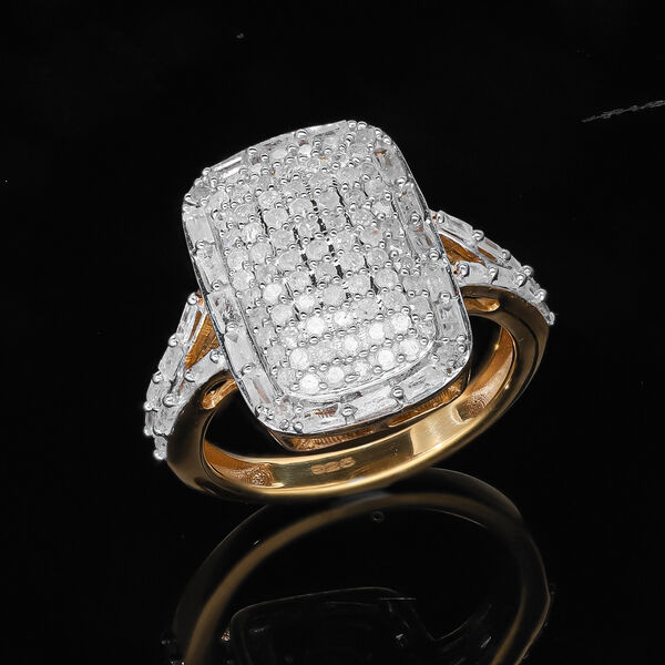Diamant Cluster Ring - 1 ct. image number 1