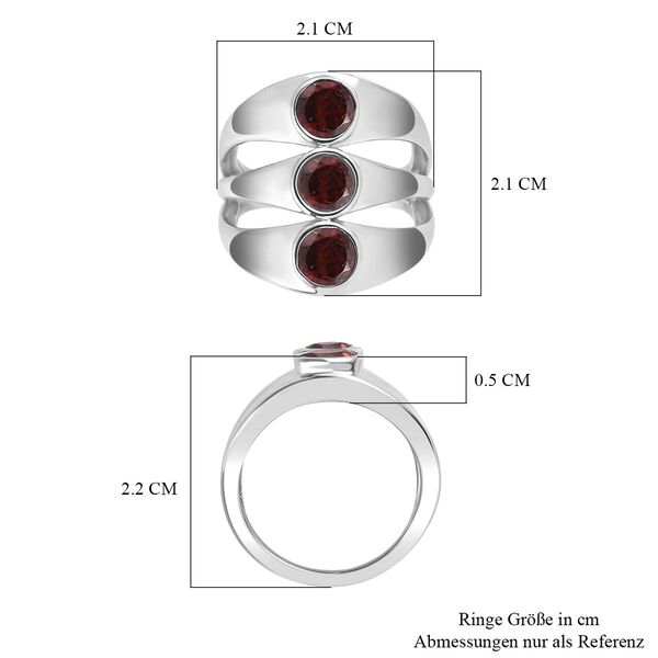 Roter Granat-Ring - 1,83 ct. image number 7