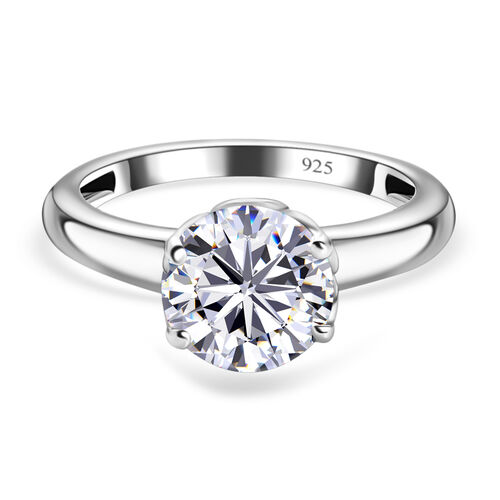 Moissanit Ring - 1,72 ct. image number 0