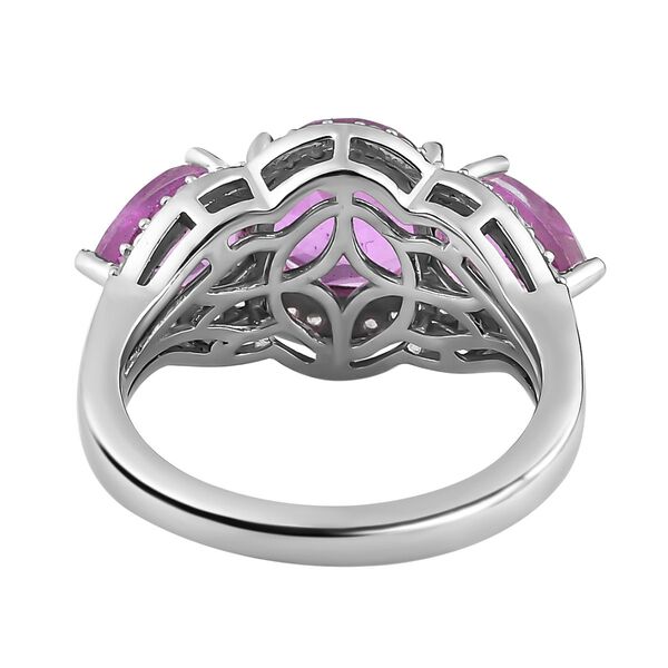 Patroke Triplett Quarz und Zirkon Ring - 4,55 ct. image number 6
