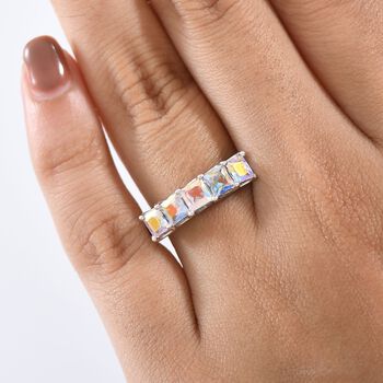 D'Joy Merkur mystischer Topas Ring 925 Silber rhodiniert (Gr&ouml;&szlig;e 17.00) ca. 2,25 ct