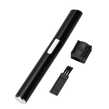 BEAUTECH - Elektrischer Augenbrauen-Haarentferner, Pr&auml;zisions-Trimmer, tragbar f&uuml;r Augenbrauen, Lippenhaare und Gesichtshaare, 1XAAA, Schwarz