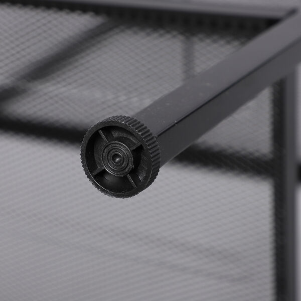 Lagerregal mit 4 Regalb&ouml;den, Gr&ouml;&szlig;e: 60x35x147 cm, Schwarz&nbsp; image number 6