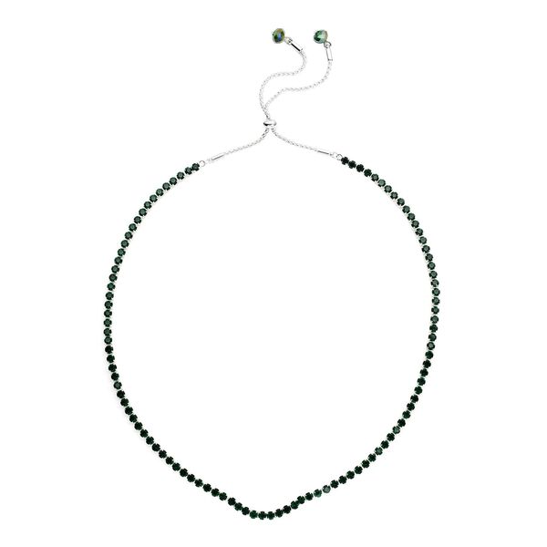 Gr&uuml;ne Kristall-Halskette mit Armband - 16,10 ct. image number 3