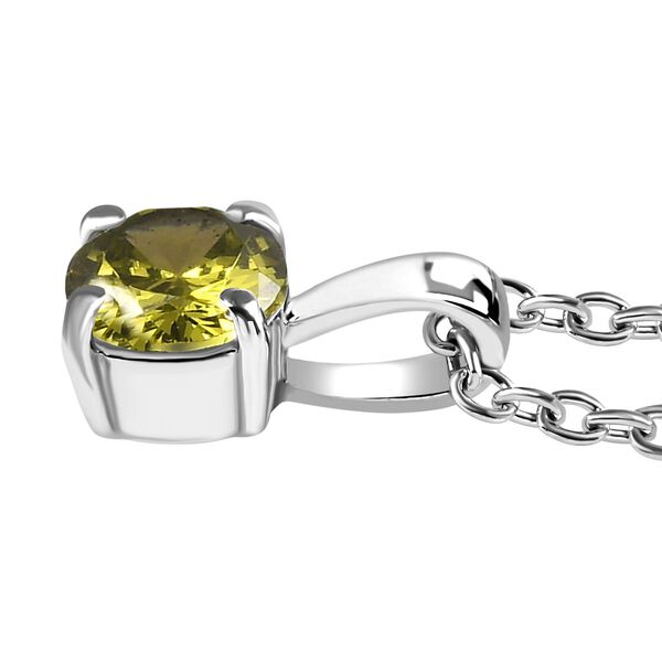 3er-Set- Peridot kubisches Zirkonia-Schmuckset - 3,40 ct. image number 8