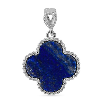 Lapislazuli Anh&auml;nger 925 Silber rhodiniert ca. 5.00 ct