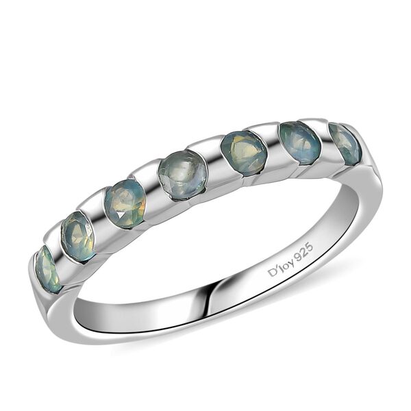 D joy Alexandrit Ring 925 Silber rhodiniert (Gr&ouml;&szlig;e 17.00) ca. 0.67 ct image number 4