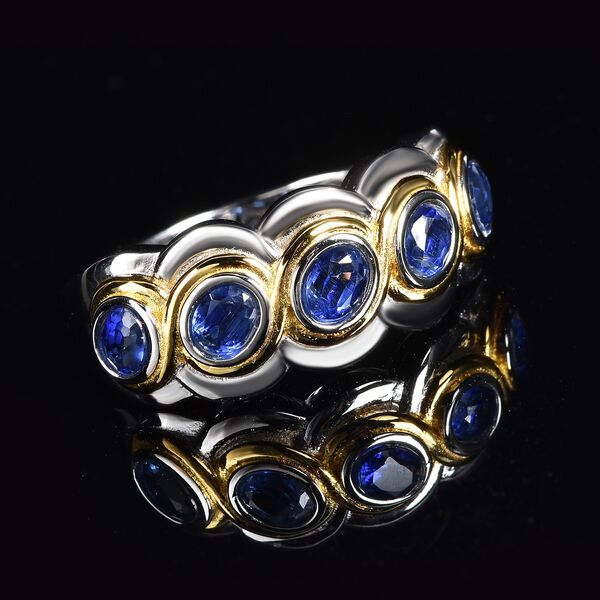 Zweifarbiger Kyanit-Ring - 1,12 ct. image number 2