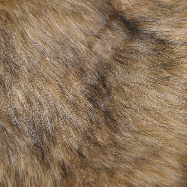 Kunstfell Teppich, Braun meliert image number 3