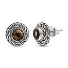 Royal Bali - Citrin Ohrringe, 925 Silber ca. 1.49 ct