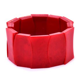 Royal Bali Kollektion- Flexibles Koralle-Armband - 0,10 ct.