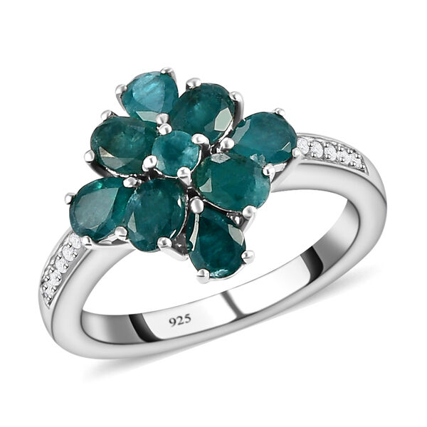 AAA Grandidierit-Ring, 925 Silber platiniert  ca. 1,45 ct image number 4