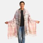 100% Baumwolle Unisex Schal, Größe 200x70 cm, Rosa