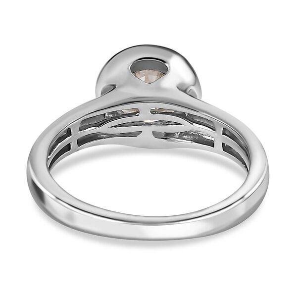 Moissanit Ring - 1,18 ct. image number 6