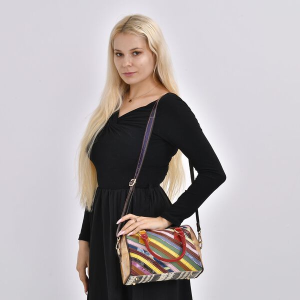 Chaos by Elsie- Crossbody Tasche aus echtem Leder mit RFID Schutz image number 9