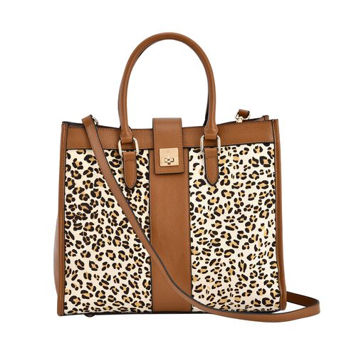 LA MAREY Cabrio-Tasche aus echtem Leder mit 120cm Schulterriemen image number 0