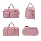 Tasche mit Multifächern aus wasserfestem Nylon, rosa image number 3