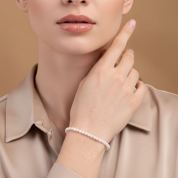 D'Joy AAA Chinesische Akoya-Perle 18+5cm Armband image number 2