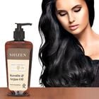 SHIZEN - Keratin und Arganöl Shampoo für gesundes und glänzendes Haar (200ml), 100% Bio image number 3