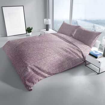 Bettw&auml;sche Set, 135x200cm, 80x80cm, Lavendel