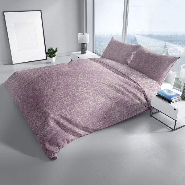 Bettwäsche Set, 135x200cm, 80x80cm, Lavendel image number 3