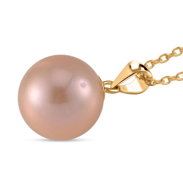 Edison Perle Anhänger mit Kette, t ca. 24,00 ct. image number 4