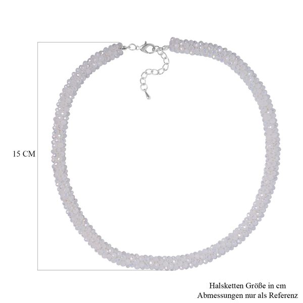 Kristall Halskette ca. 50 cm image number 5