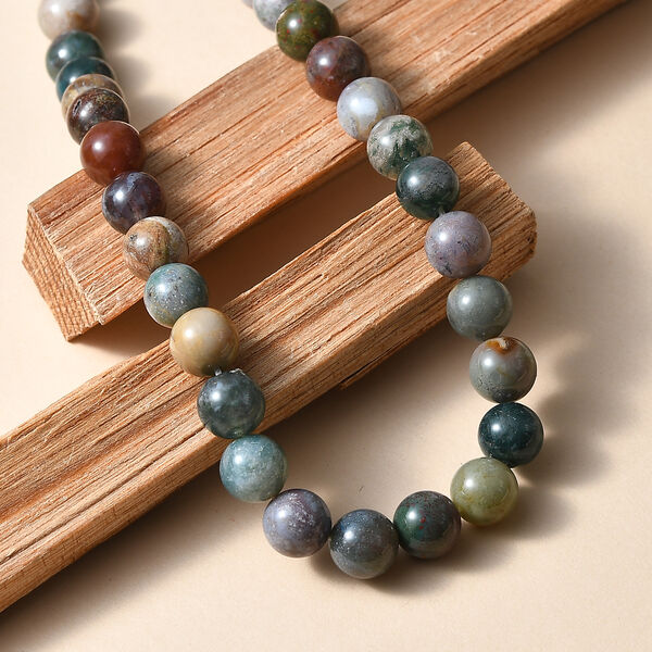 EverTrue Moosachat 50+2,5cm Halskette - 344 ct. image number 1