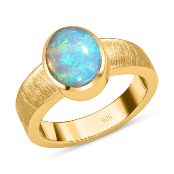 Nat&uuml;rlicher, &auml;thiopischer Welo Opal-Ring - 1,68 ct.