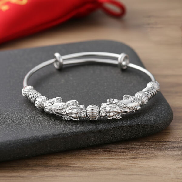 Nickelfreies Messing Armreif ca. Flexibles cm ca. 20,00g image number 1