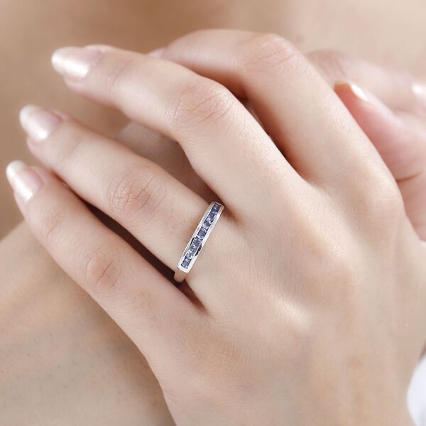 Tansanit Ring - 0,58 ct. image number 3