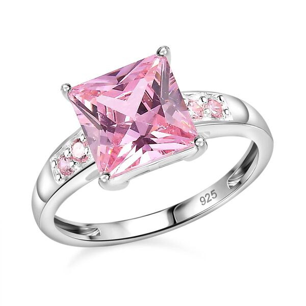 LUSTRO STELLA Rosa Zirkonia Ring image number 4